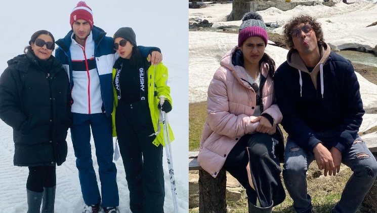 Sara Ali Khan, Amrita Singh, Ibrahim Ali khan