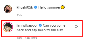 Janhvi Kapoor, Khushi Kapoor