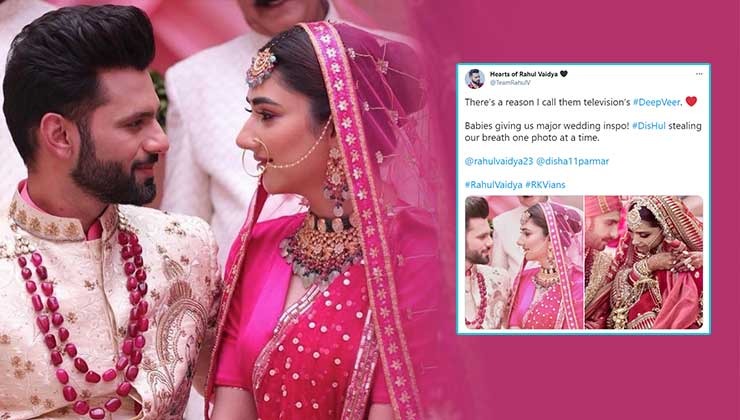 Rahul Vaidya and Disha Parmar's love filled pics from upcoming song Madhanya