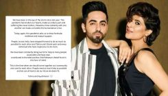 COVID 19: Ayushmann Khurrana and Tahira contribute to Maharashtra CM Relief Fund: This pandemic has broken our hearts