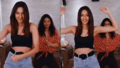 Erica Fernandes flaunts her well-toned figure in a crop top and jeans as she NAILS the dance challenge; Watch