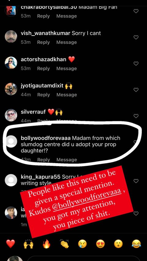 Mandira Bedi, Mandira Bedia daughter