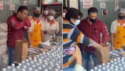 Salman Khan steps out to distribute meal packets to frontline workers; watch video