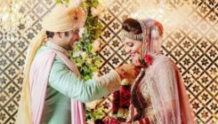 Sugandha Mishra and Sanket Bhosale look ethereal in their FIRST wedding PIC; Newlyweds can't stop smiling