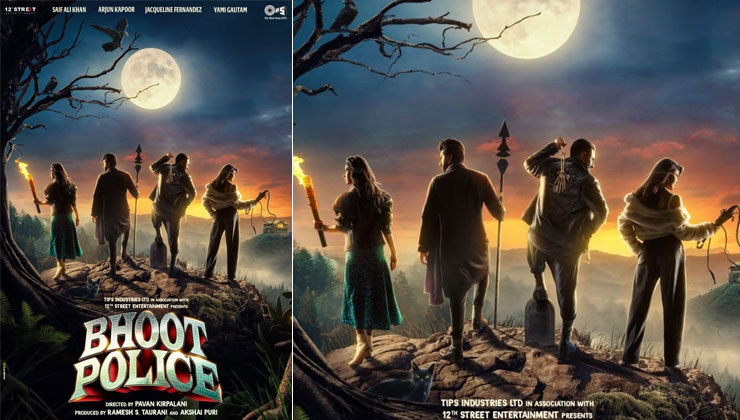 Saif Ali Khan, Yami Gautam, Arjun Kapoor, and Jacqueline Fernandez, Bhoot Police