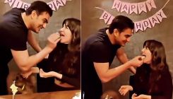 Giorgia Andriani celebrates her birthday with Arbaaz Khan; shares an adorable video of cake-cutting with her beau