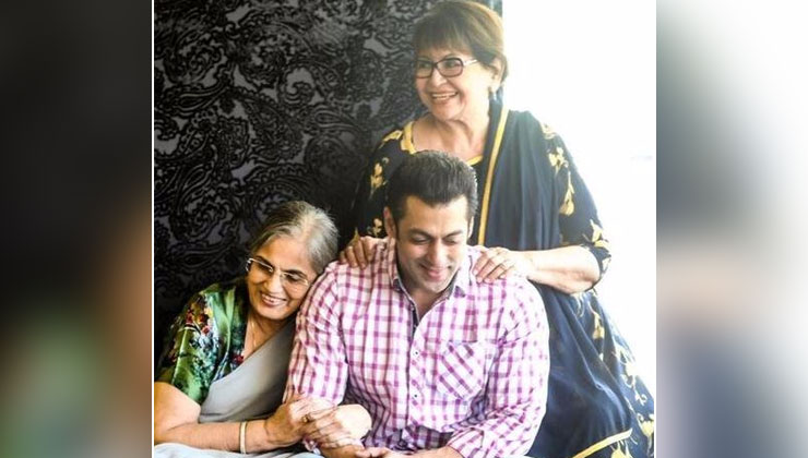 Salman Khan, Salma Khan, Helen, mothers day