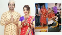 Sugandha Mishra turns into Maharashtrian Baiko for Sanket Bhosale; Shares VIDEOS of post-wedding rituals