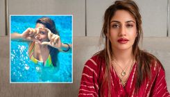 Surbhi Chandna drops a cute PIC as she chills in the pool and urges fans to spread LOVE; Dheeraj Dhoopar obeys