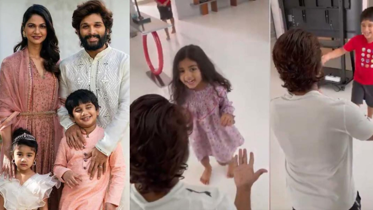 Allu arjun meet kid quarantine