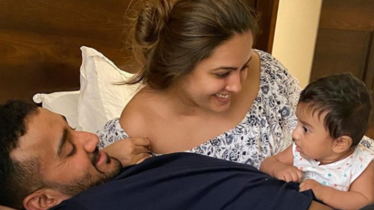 Anita Hassanandani, Rohit Reddy, Aaravv Reddy