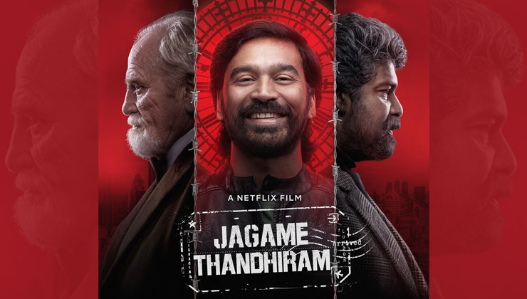 Jagame Thandhiram: New poster featuring Dhanush, James Cosmo and Joju George  leaves fans excited; trailer to be out on June 1 | Bollywood Bubble