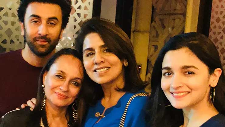 alia bhatt, ranbir kapoor, soni razdan, neetu kapoor