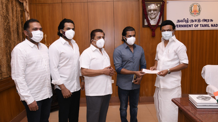 suriya, karthi, Chief Minister’s Public Relief Fund