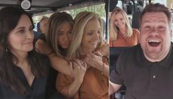James Corden takes the Friends cast for a 'Cartpool' session; fans get major feels