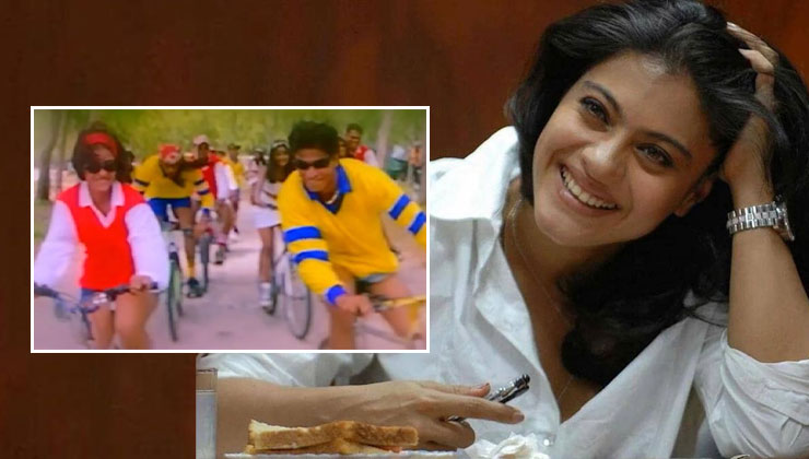 Kajol, kuch kuch hota hai, shah rukh khan, world bicycle day
