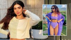 Khushi Kapoor dazzles in a lilac bikini as she steps out for a 'pool day'