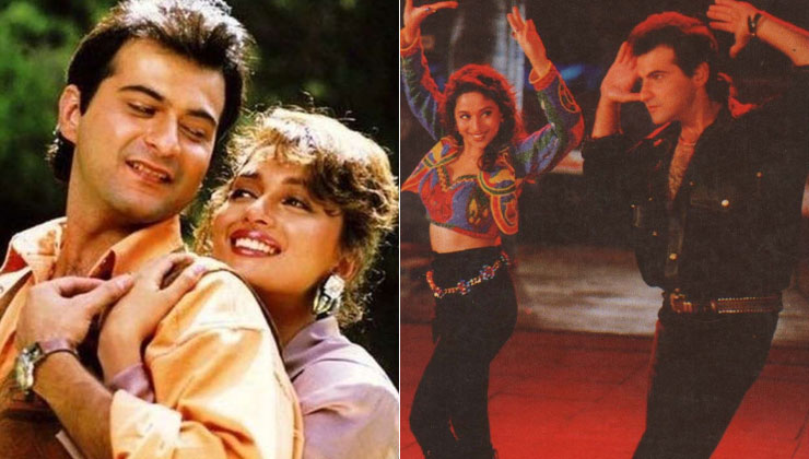 madhuri dixit, sanjay kapoor, raja