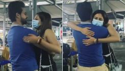 Ravi Dubey and Sargun Mehta passionately hug each other as they reunite after two months; watch viral video
