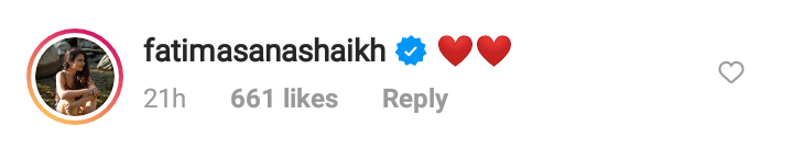 celebs comments on Rhea's post for ssr 