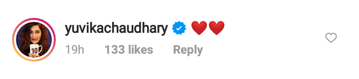 celebs comments on Rhea's post for ssr 