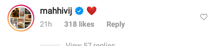 celebs comments on Rhea's post for ssr 