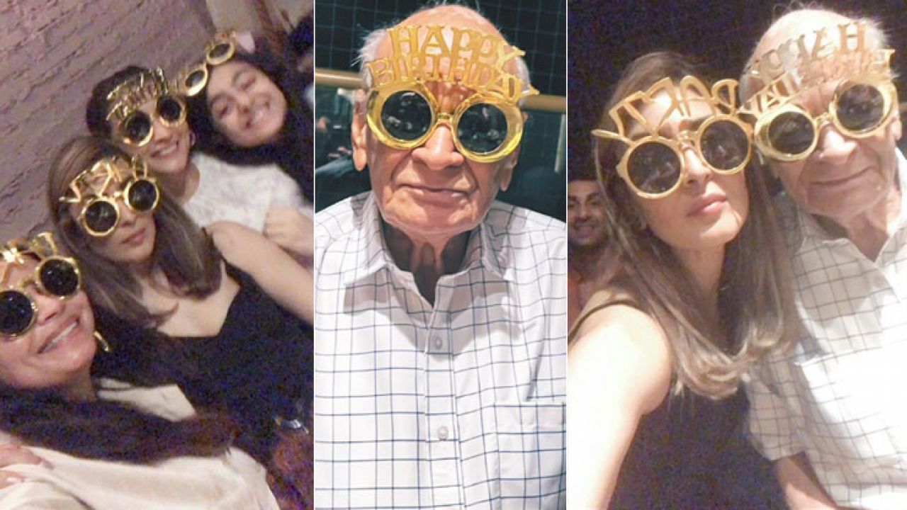 Alia Bhatt S Grandfather Turns 93 Beau Ranbir Kapoor Attends The Bash With His Family View Inside Pics Bollywood Bubble