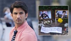 Sushant Singh Rajput's fans gather outside his Mumbai residence to pay tribute on his first death anniversary