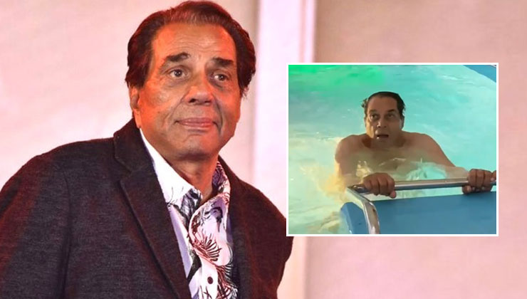 dharmendra, bobby deol, sunny deol, apne, apne 2, dharmendra instagram, dharmendra water aerobics
