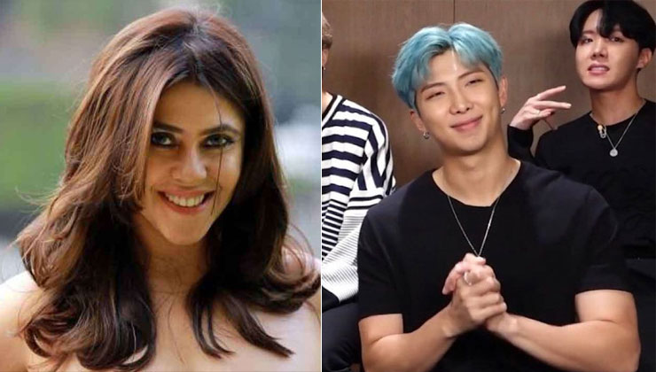 rm, bts, namjoon, rm bts, kim namjoon, jimin, jin, jungkook, suga, bts namjoon, bts jimin, bts jin, v bts, taehyung, bts suga, bts jungkook, jhope, j hope, kim taehyung, bts kim namjoon, bts members, yoongi, rm age, bts j hope, rm birthday, ekta kapoor, k-pop, kim namjoon in korean, Humdard, ek villian, sidharth malhotra, shraddha kapoor, ekta kapoor thanks rm, ekta kapoor rm, ekta kapoor bts,