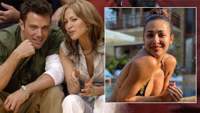 Lovebirds Ben Affleck and Jennifer Lopez indulge in PDA ...