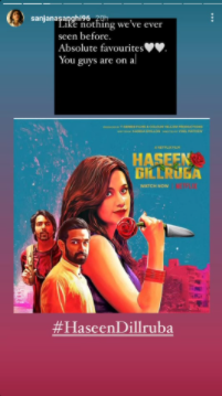 celebs praise haseen dillruba