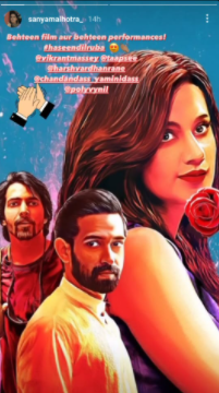 celebs praise haseen dillruba