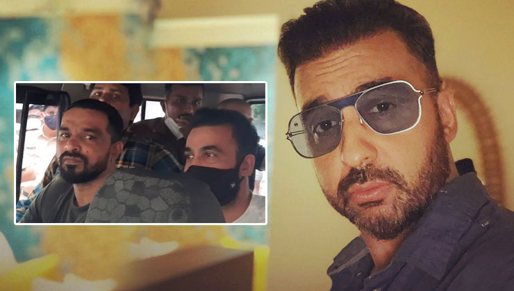 raj kundra, raj kundra custody
