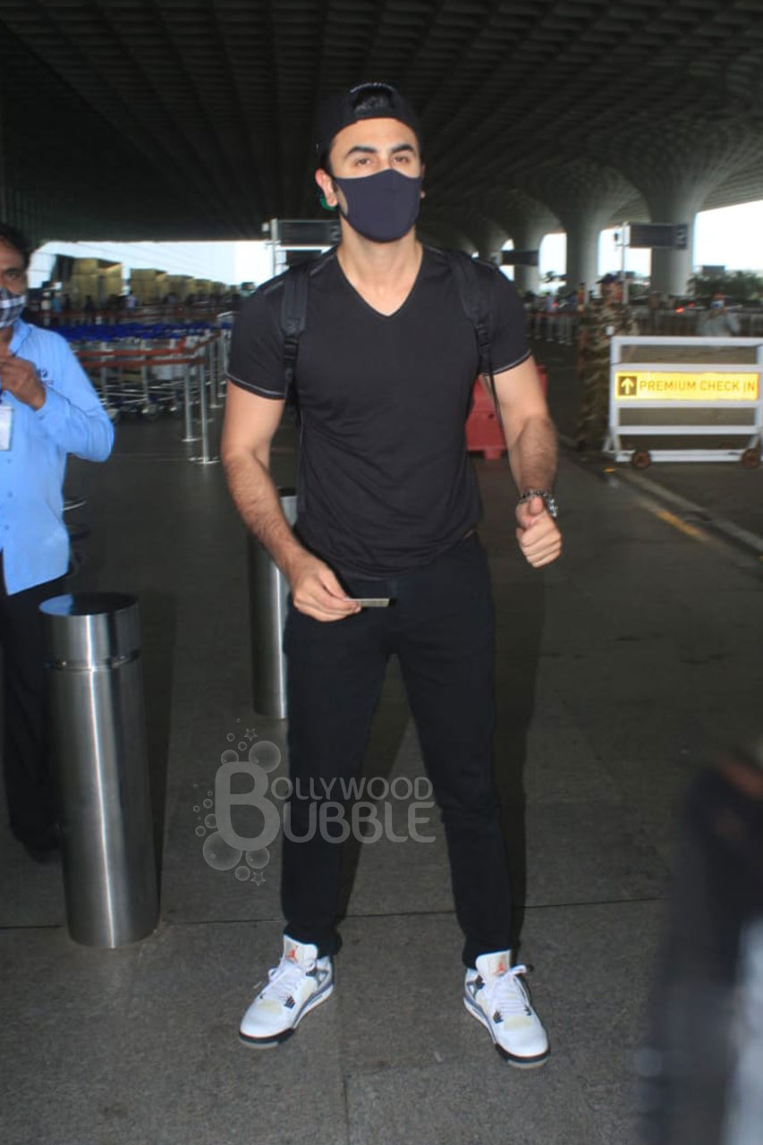 ranbir shraddha spotted