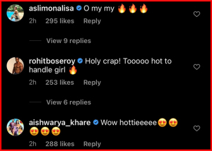 Fans comment on Surbhi's pics