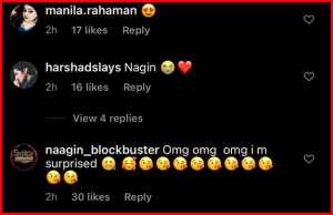 Fans comment on Surbhi's pics