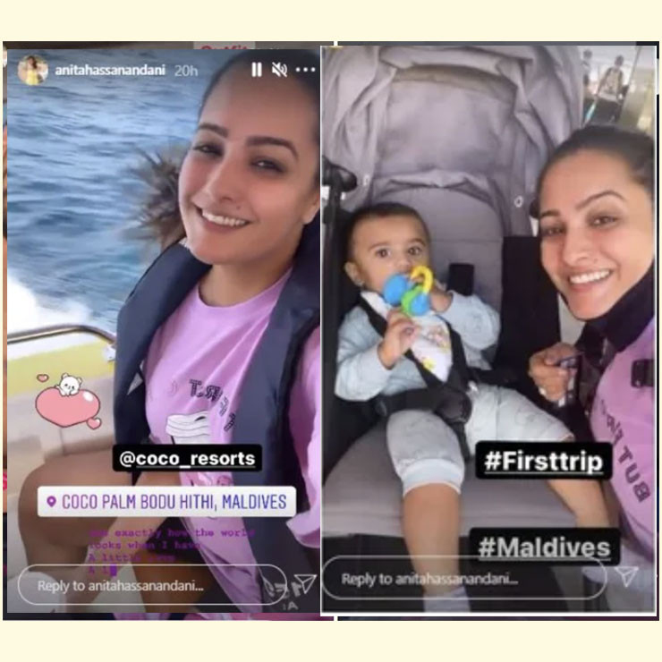 anita hassanandani, anita hassanandani son aarav, 