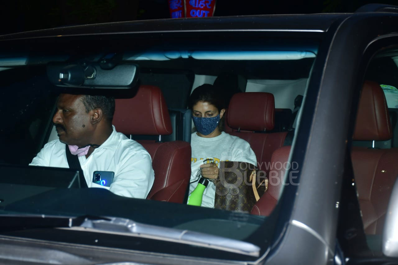 Amitabh Bachchan, Shweta Bachchan, Abhishek Bachchan