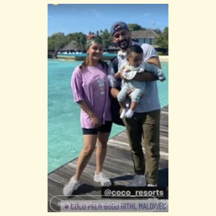 anita hassanandani, anita hassanandani rohit reddy, maldives vaccation,