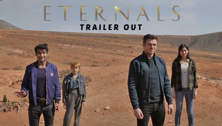 eternals, eternals trailer, eternals trailer final, eternals avengers endgame, richard madden, gemma chan, kumail nanjiani, lauren ridloff, brian tyree henry, salma hayek, lia mchugh, don lee, barry keoghan, angelina jolie, kit haringto, avengers battle, thanos, marvel studios,