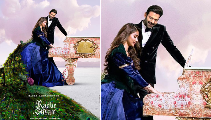 Radhe Shyam poster, Radhe Shyam, Prabhas, Pooja Hegde