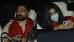 Rhea Kapoor and Karan Booloni Wedding: FIRST PICS of the bride and groom as they leave the wedding venue