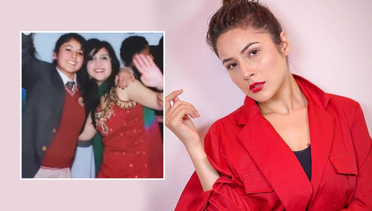 shehnaaz gill instagram, shehnaaz gill sidharth shukla, shehnaaz gill school photo,