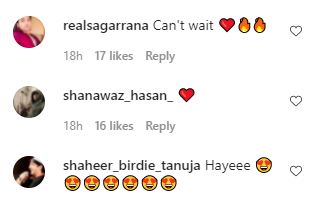 fans comments on Hina Shaheer pics