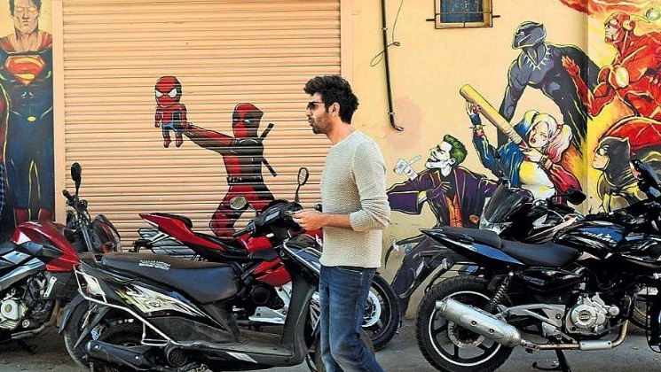kartik aaryan, kartik aaryan instagram post, spider man