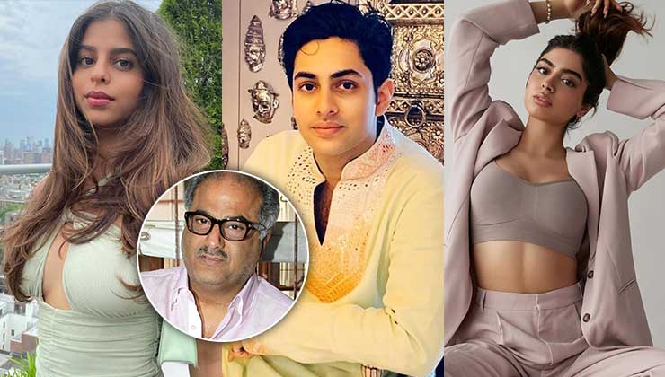 khushi kapoor, suhana khan, agastya nanda