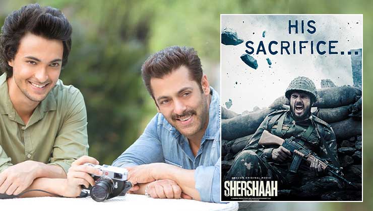 aayush sharma, shershaah, salman khan, sidharth malhotra