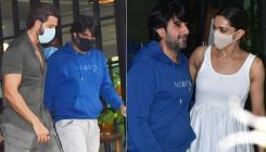 Fighter: Hrithik Roshan and Deepika Padukone spotted together with Siddharth Anand as they meet up in city