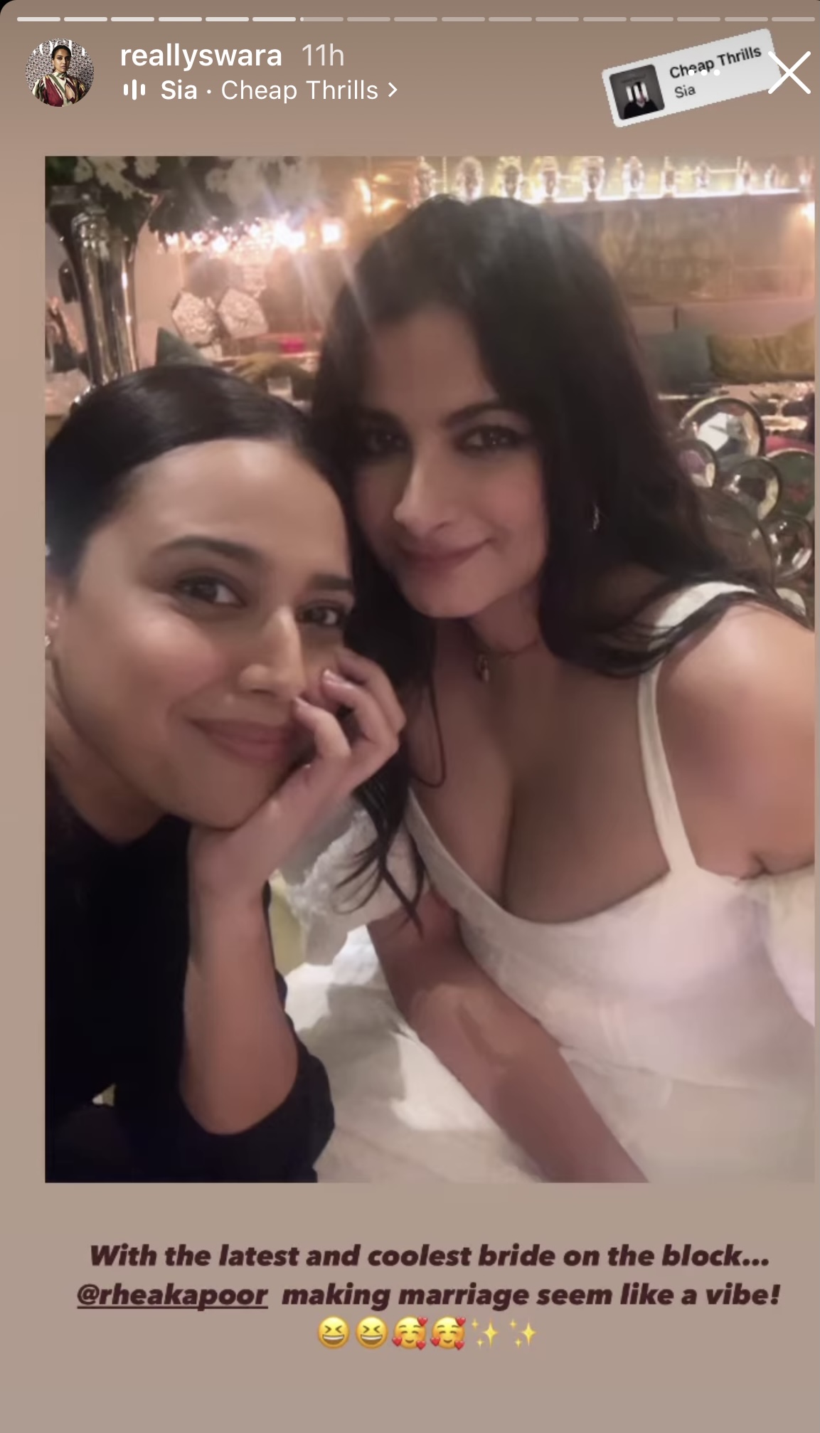 rhea kapoor, swara bhasker, 